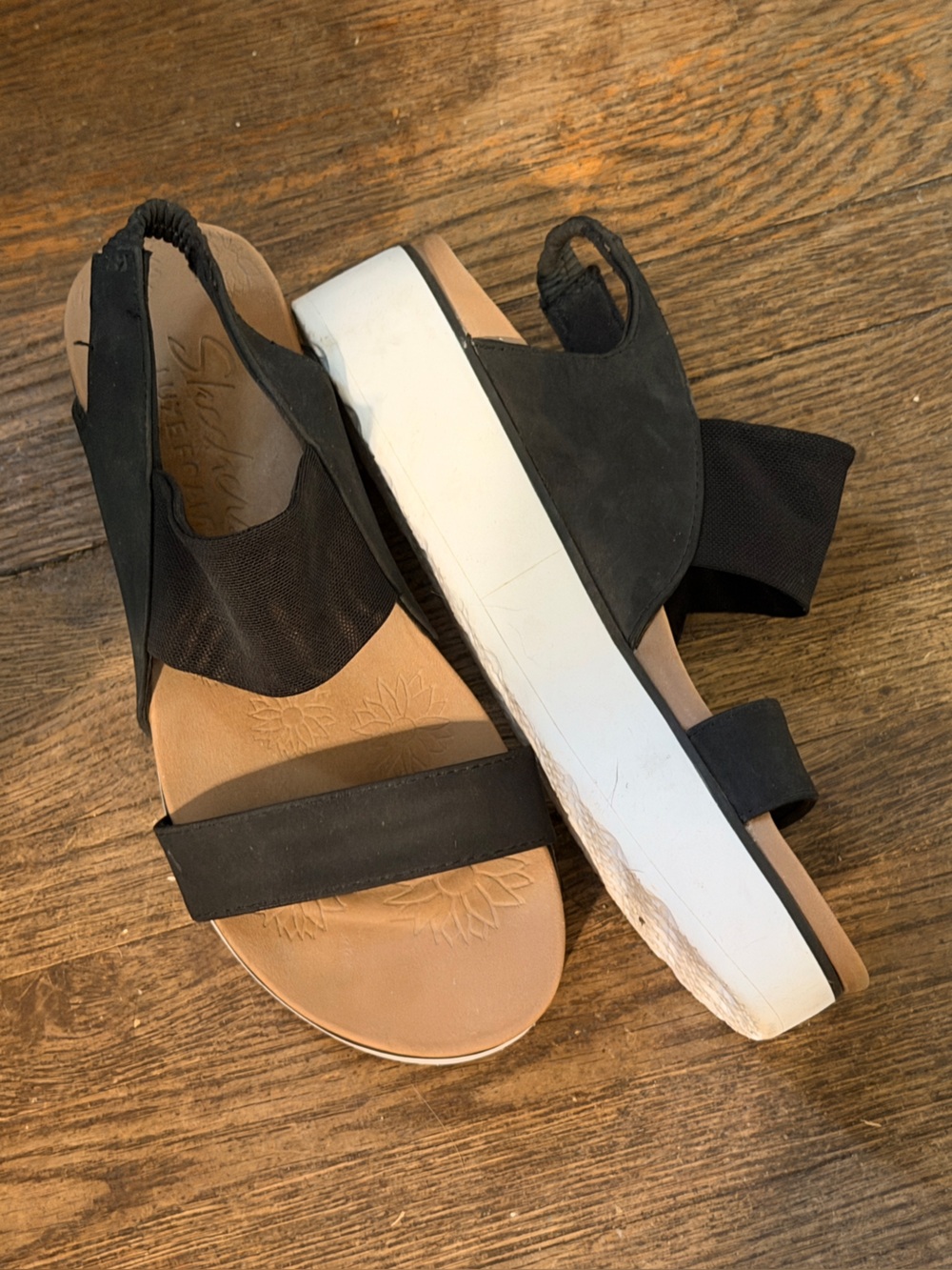 Luxe Foam Skechers Platform Sandals - Women